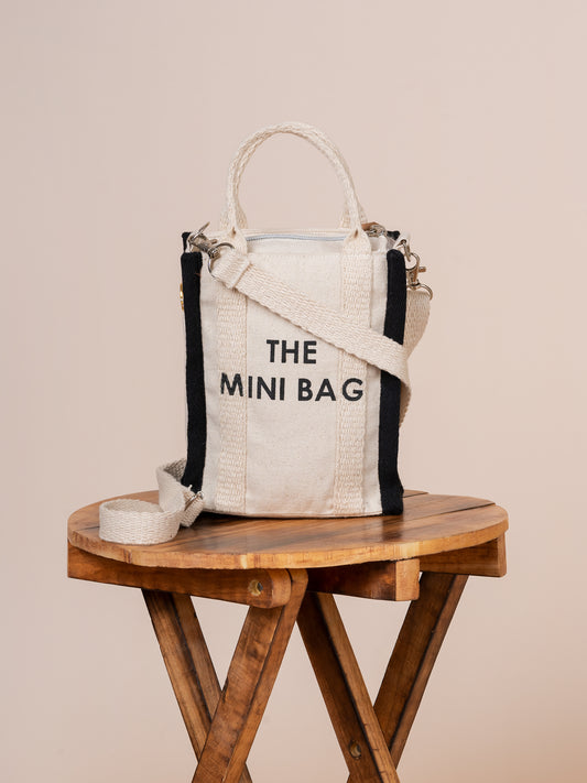 The Mini Crossbody Cotton Canvas Bag