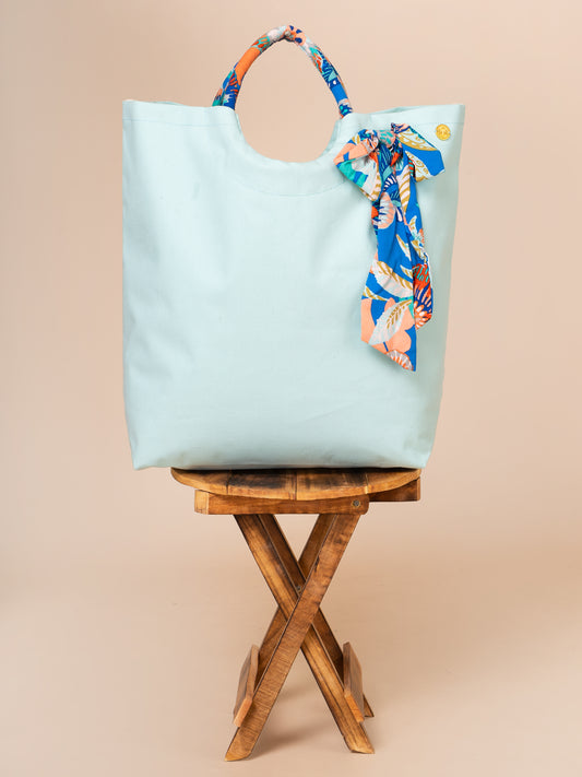 Laminated Cotton Canvas Nectar Tote