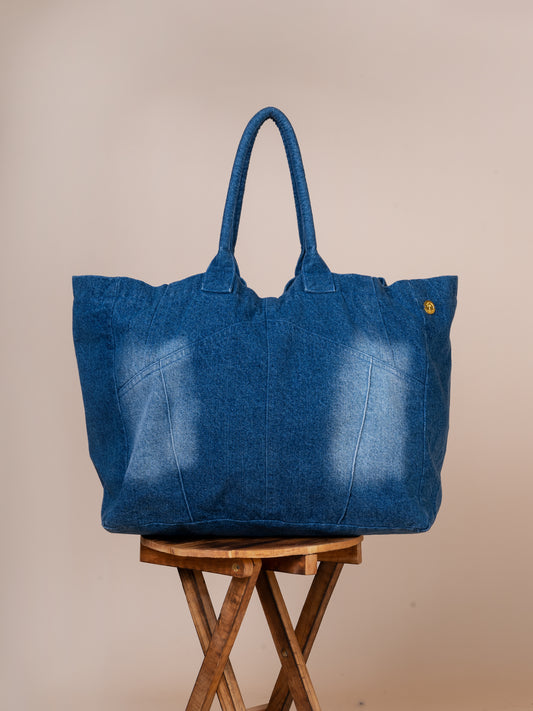 Weekender Denim Tote