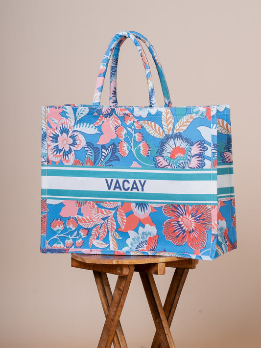 Nectar Cotton Canvas Big Text Tote