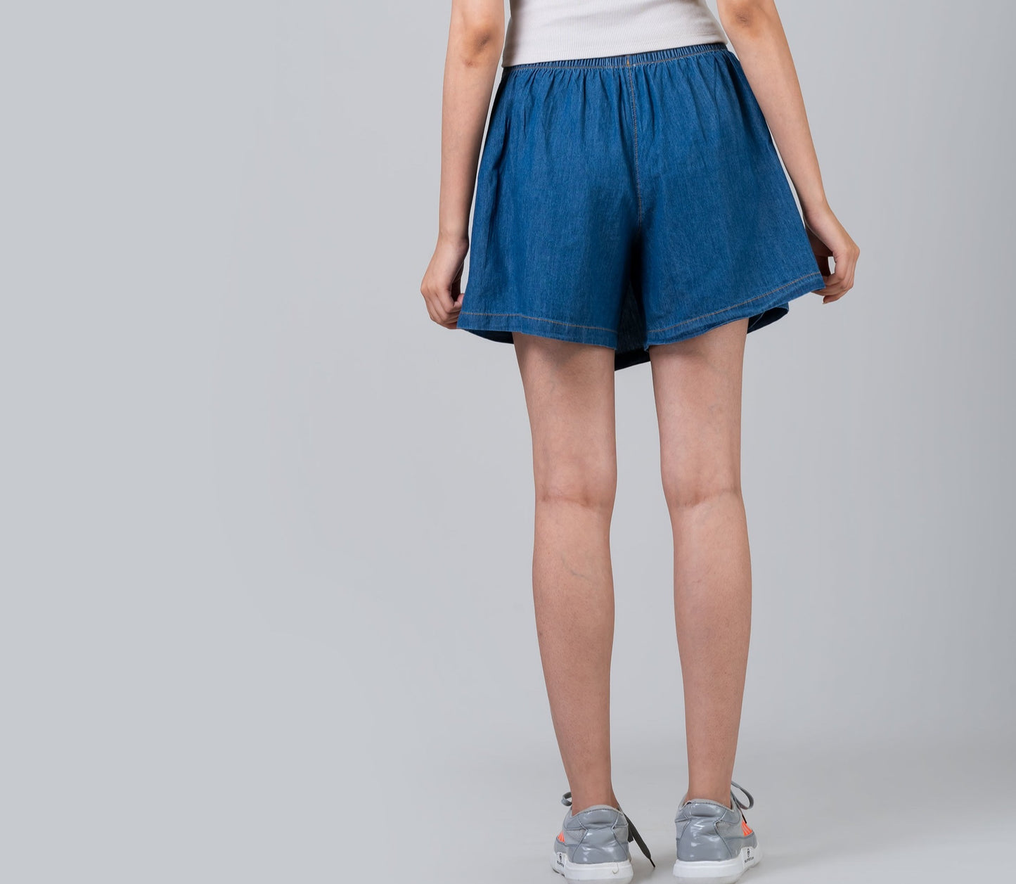 Mini Denim Skirt Skorts