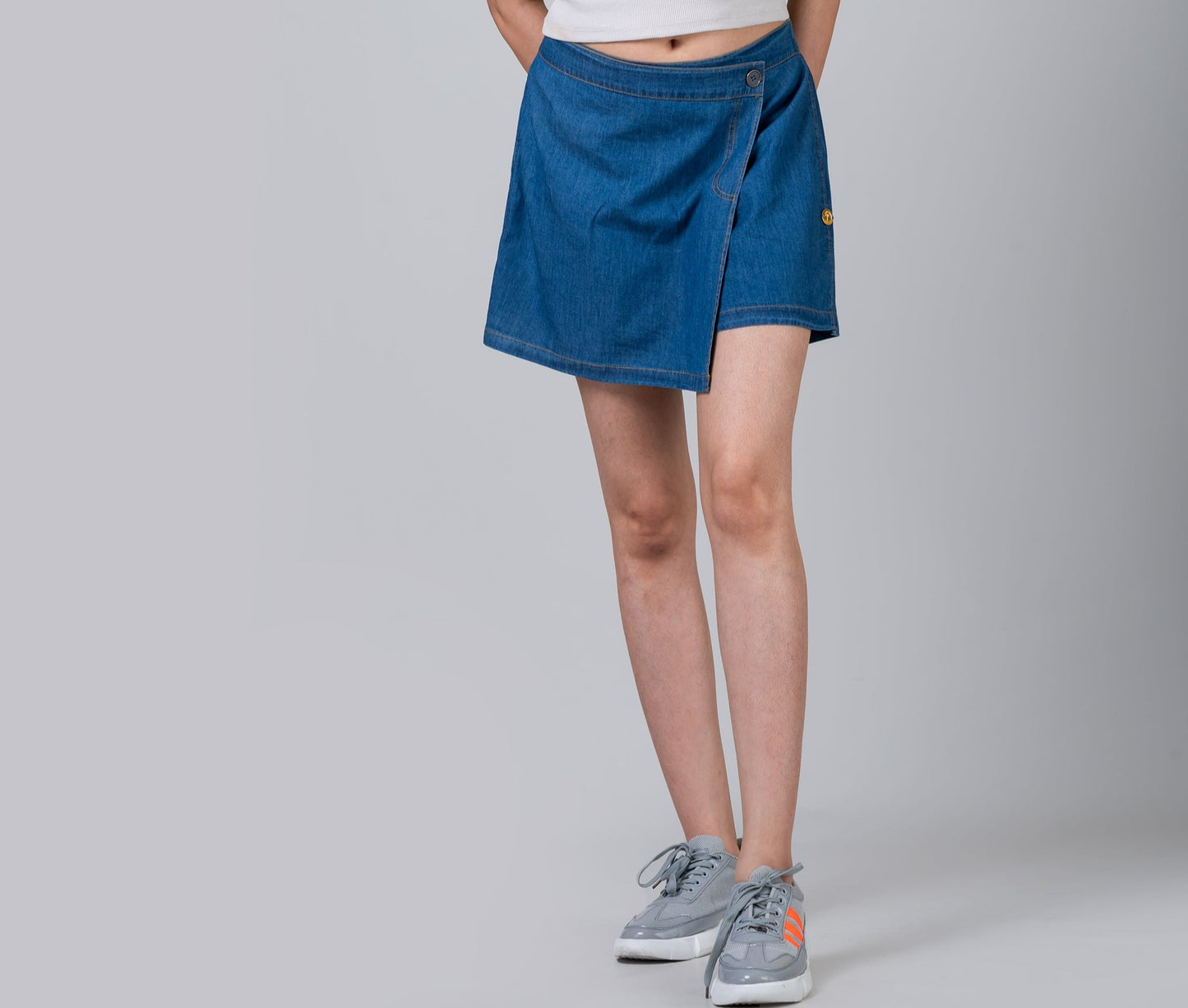 Mini Denim Skirt Skorts